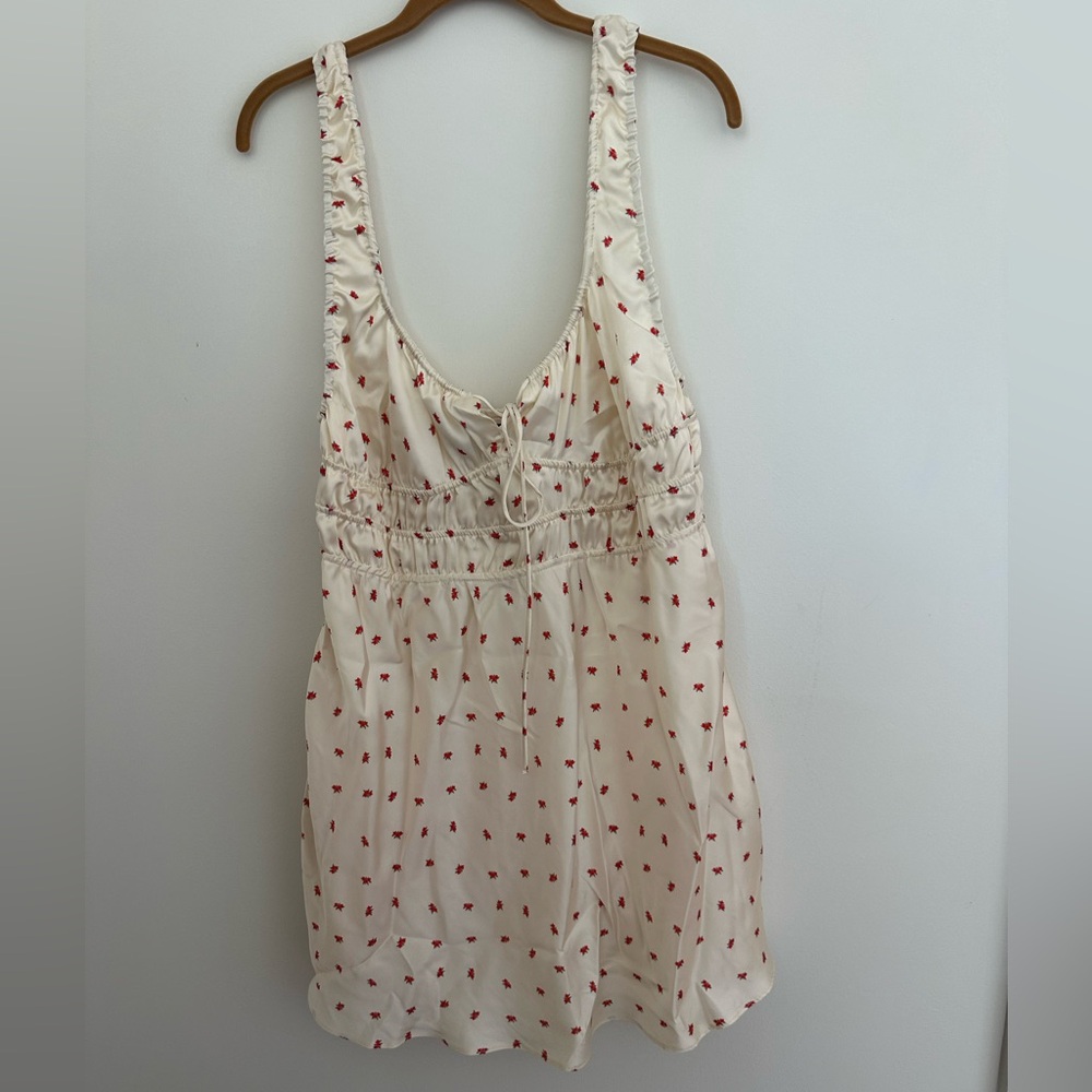 Zara NWT Floral Satin Dress - Picture 6 of 6